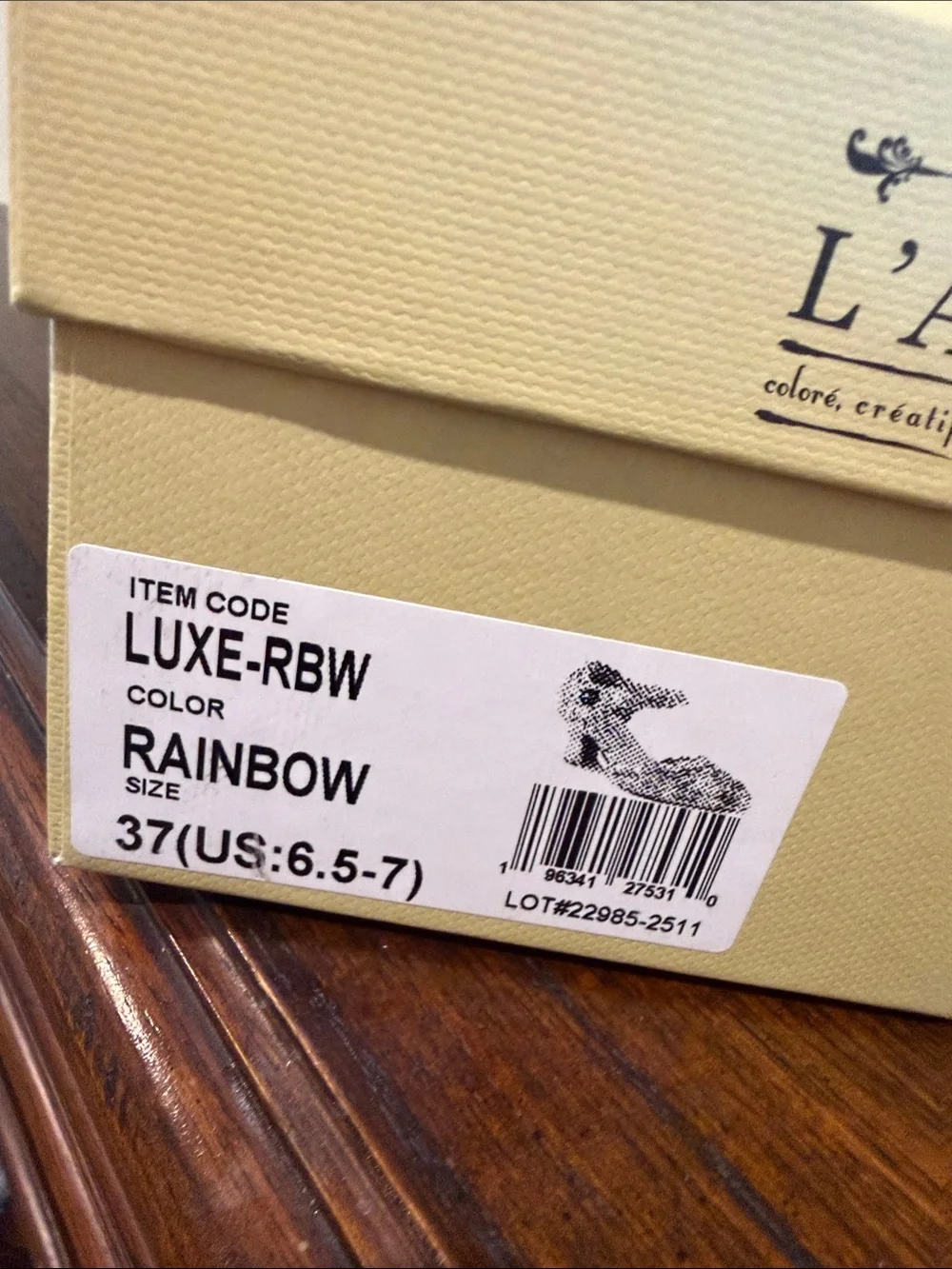 Spring step L’artiste Luxe rainbow